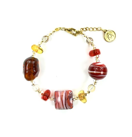 Bracciale Antica Murrina Venezia Donna Riflesso in Acciaio chirurgico (316L) BM5RPE2611 - BM5RPE2611